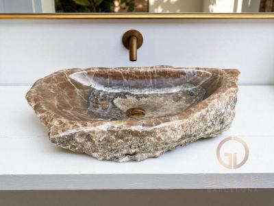 LAVABO DA APPOGGIO DI ONICE EVAN
