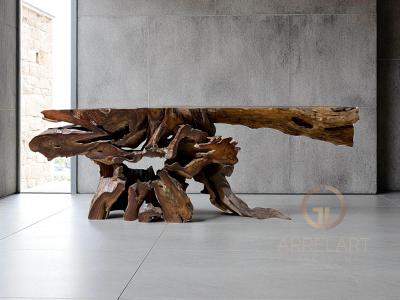 CONSOLA DE MADERA MACIZA DARUMA