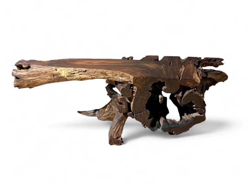 CONSOLLE IN LEGNO TROPICALE DARUMA