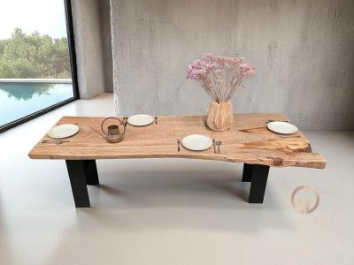 MESA DE COMEDOR DE MADERA DE MANGO AFRA