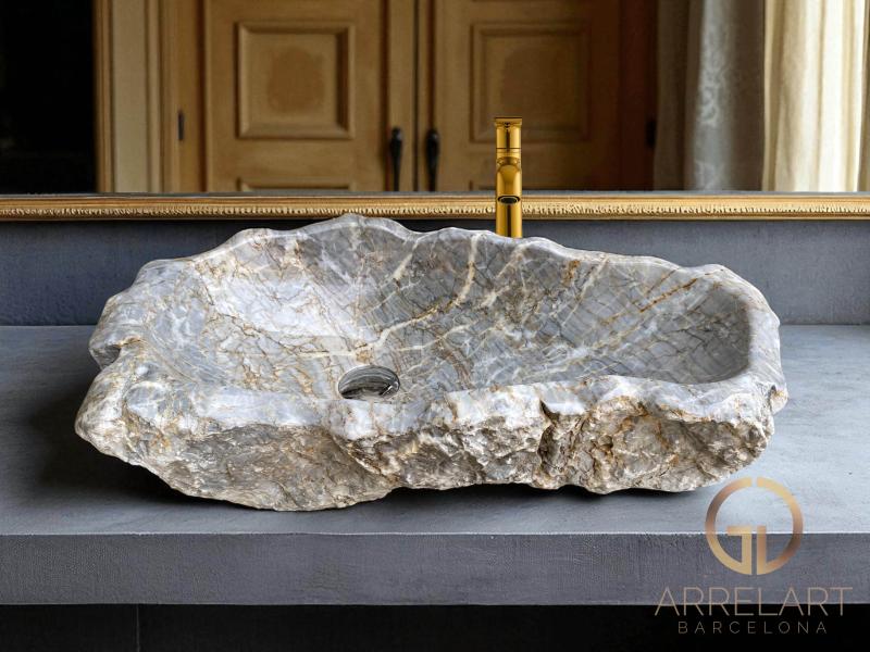 LAVABO MARBRE GRIS LAVABO MARBRE GRIS