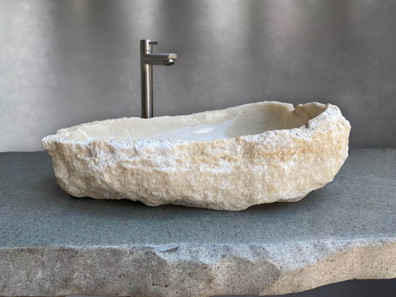 Weiße Steinwaschbecken kaufen Rom