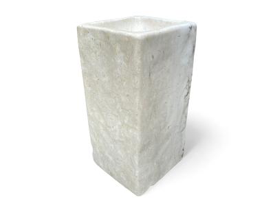 LAVABO DE PIE DE PIEDRA DE MARMOL PRASLIN