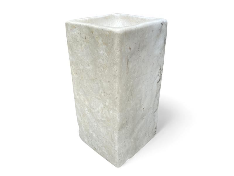 LAVABO DE PIE DE PIEDRA DE MARMOL PRASLIN