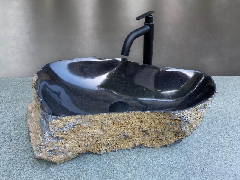 BUY NATURAL STONE SINK BASALTO