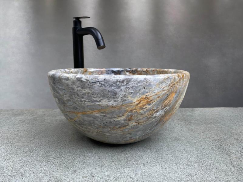 Lavabo de Mármol Redondo - Mayfair