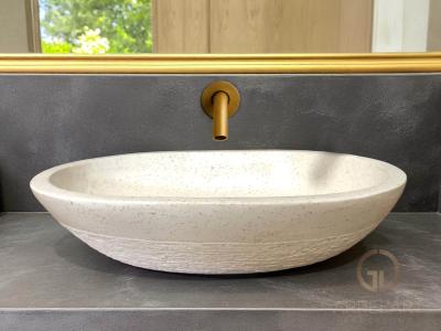 TERRAZZO BATHROOM SINK BIANCO