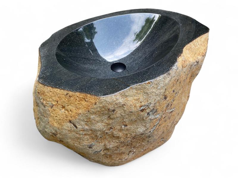 LAVABO PEDESTAL DE PIEDRA NATURAL