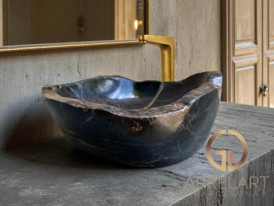 LAVANDINO IN LEGNO FOSSILE PARIS