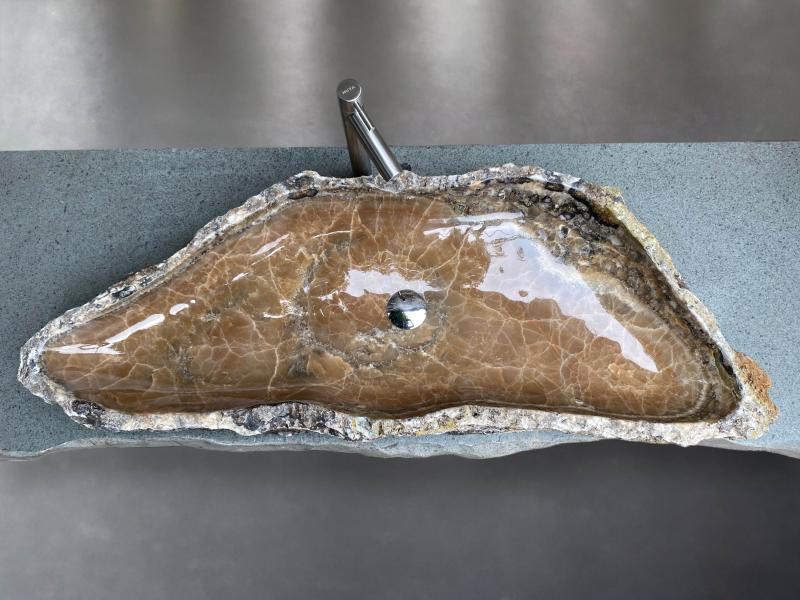 Lavabo Majestuoso de Piedra Natural Africa - Arrelart