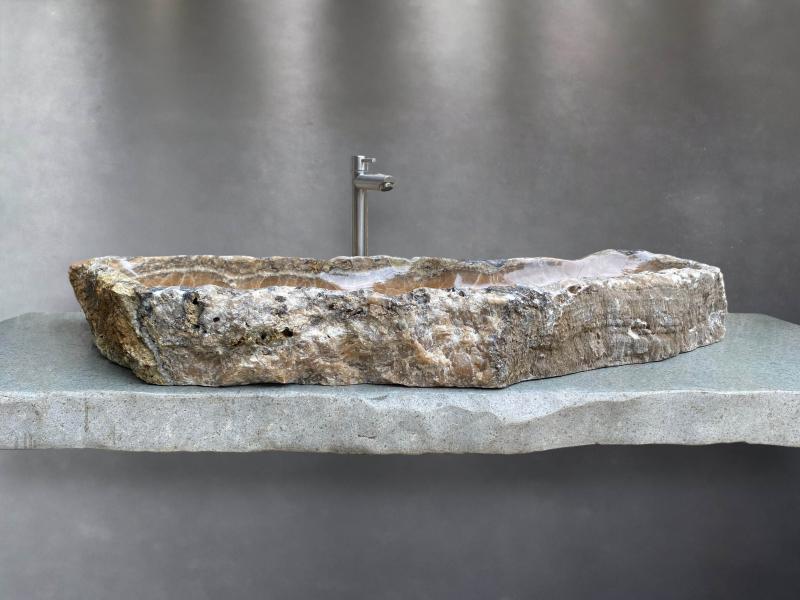 LAVABO GRANDE DE PIEDRA NATURAL - AFRICA