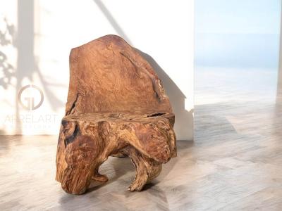 NATURAL TEAK WOOD CHAIR COLMAR