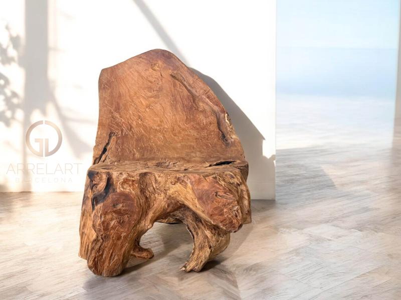 SEDIA IN LEGNO DI TEAK NATURALE COLMAR