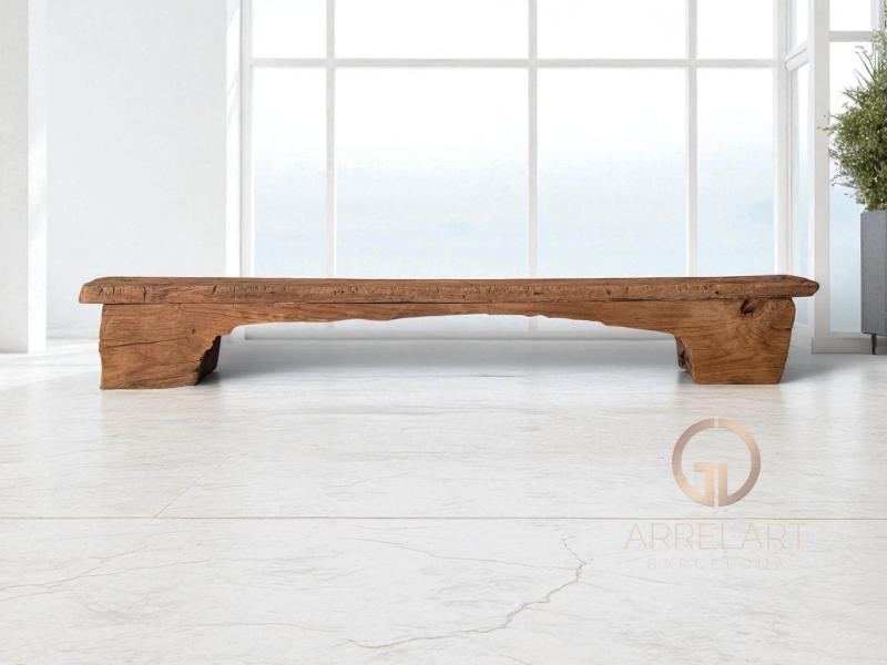 BANQUETA DE MADERA TECA NICOLE