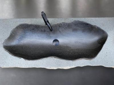 DARK GREY STONE WASHBASIN LAURENT