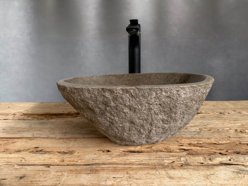 LAVABO DA APPOGGIO IN PIETRA NATURALE QUEEN