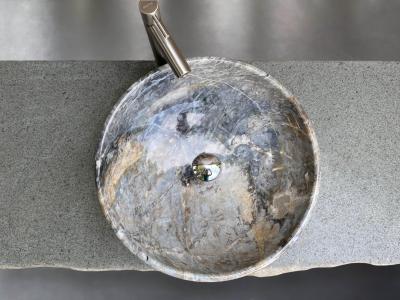 Lavabo De Marmol Redondo Zurich