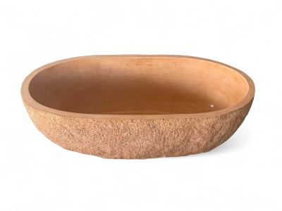 Freestanding Cement Bathtub