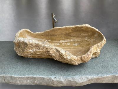 COMPRAR LAVABO DE PIEDRA MARRON CANOVA