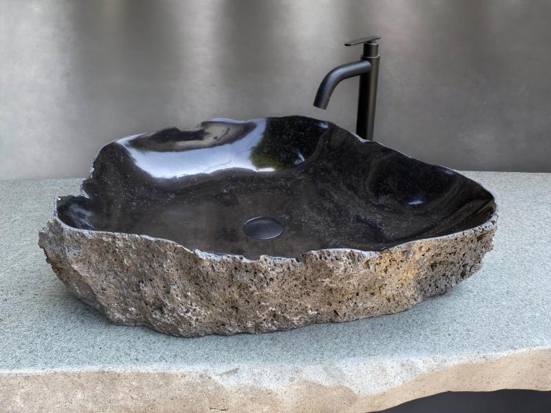 COMPRAR LAVABO DE PEDRA DE LAVA SHIVA