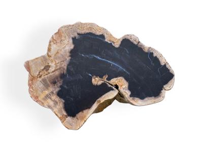 TABURETE DE MADERA PETRIFICADA LEVANI