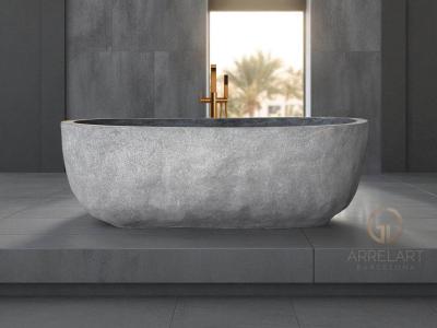 STONE EFFECT GREY BATHTUB SOTOGRANDE