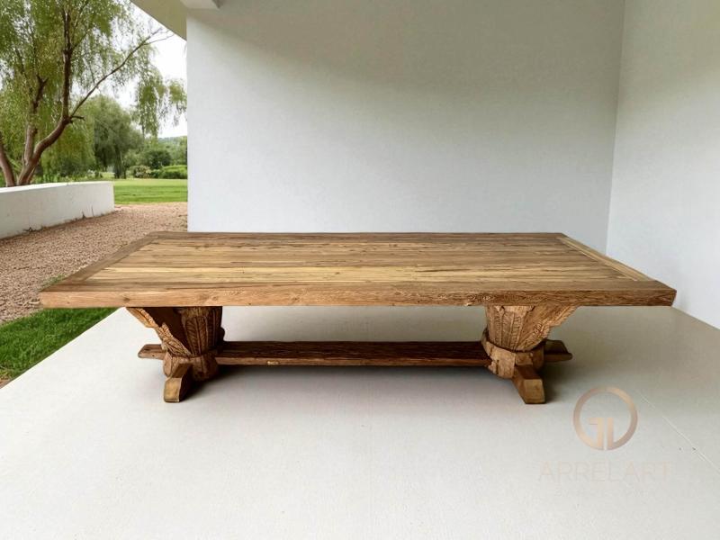 GRANDE TABLE EN TECK MASSIF PORTOVENERE