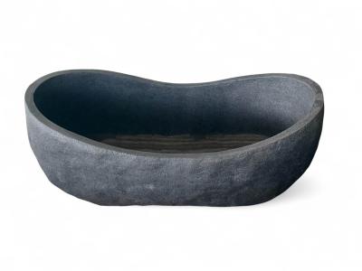 Freistehende Badewanne Schwarz