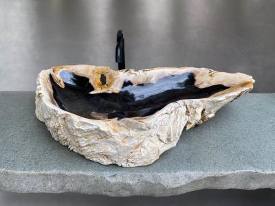 LAVABO DE MADERA FOSILIZADA TOULOUSE