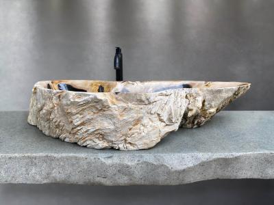 COMPRAR LAVABO DE PIEDRA NATURAL NEGRO TOULOUSE