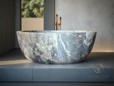 SMALL MARBLE BATHTUB TRENTO
