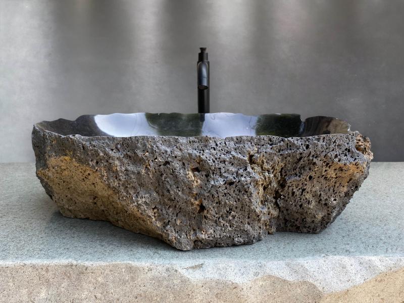 EXCLUSIVO LAVABO DE PIEDRA CHACANA