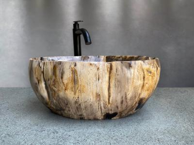 VASQUE À POSER EN BOIS PÉTRIFIÉ TRÈS FIN JEWEL