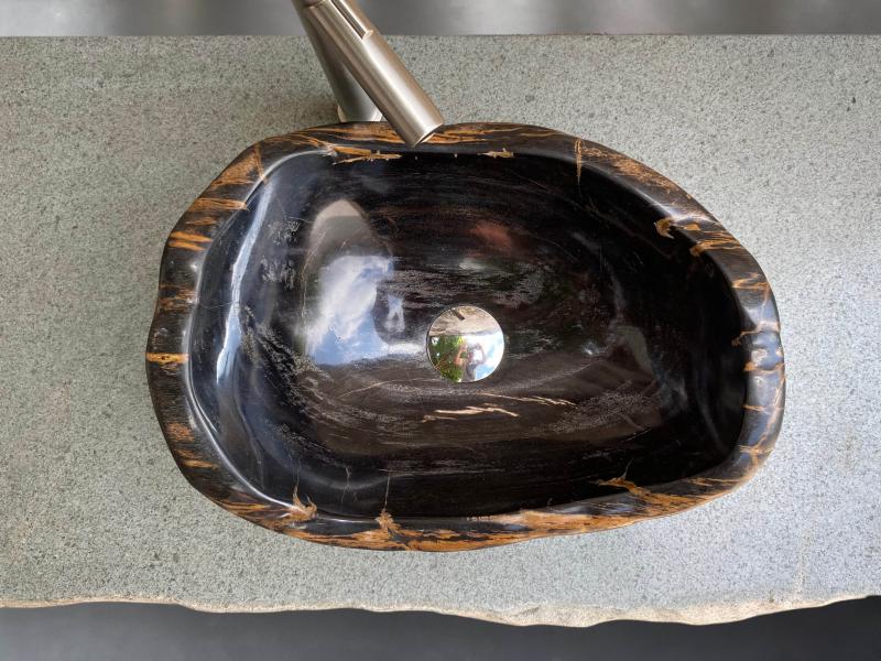 LAVABO DE FUSTA FOSILITZADA PARIS