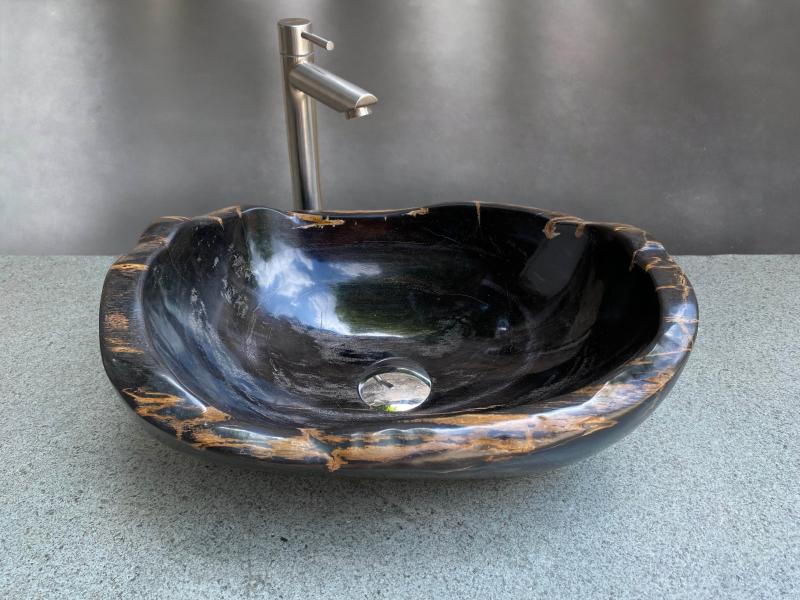 LAVABO DE MADERA FOSILIZADA PARIS