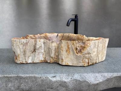 LAVE-MAINS EXCLUSIF EN BOIS PÉTRIFIÉ DARYL