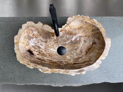 ÉVIER EN BOIS PÉTRIFIÉ CARINTIA - ARRELART