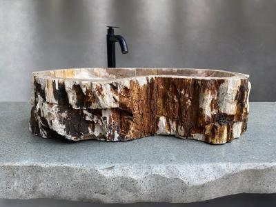 LAVABO DE FUSTA PETRIFICADA CARINTIA - ARRELART