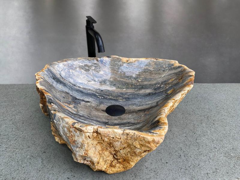 Lavabo de Piedra Multicolor Misuri - Arrelart