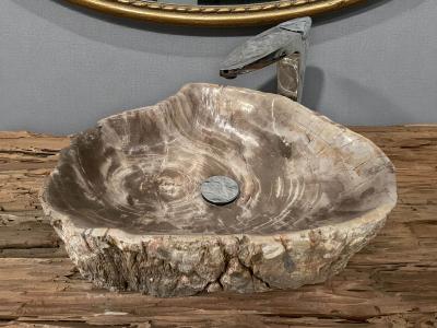 LAVABO DE FUSTA FOSSILITZADA CHAGULAK