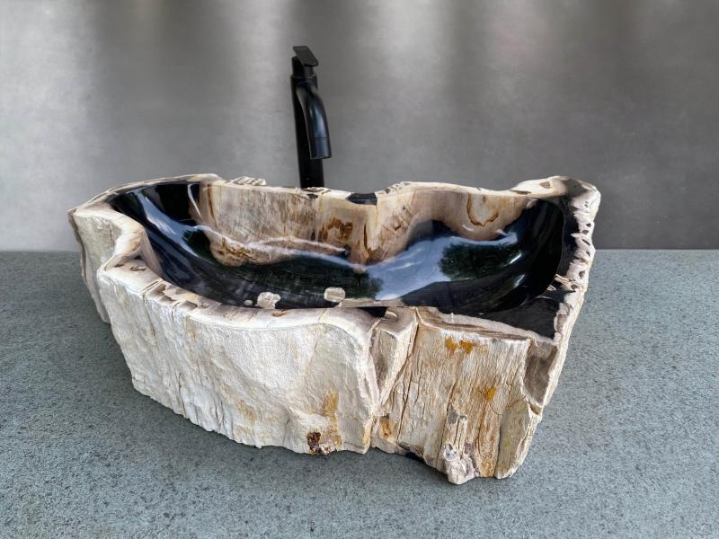 VASQUE À POSER EN BOIS FOSSILISÉ HAMILTON