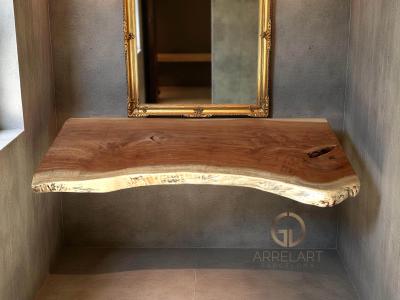 PIANO LAVABO IN LEGNO LOANA