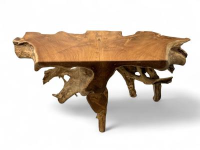 CONSOLE DE RACINE EN TECK LUISIANA