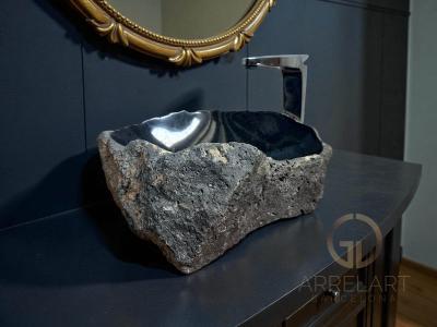 LAVASTEIN WASCHBECKEN VOLCAN