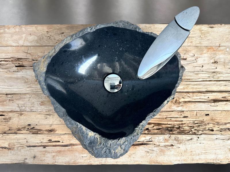 EXKLUSIVES STEIN-WASCHBECKEN - VOLCAN