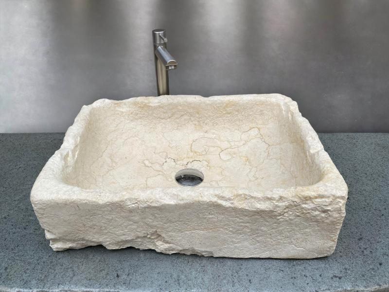 LAVABO RECTANGULAR SOBRE ENCIMERA LUGANO