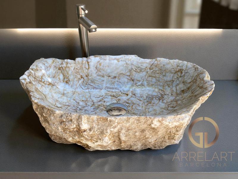 LAVABO MARMOL DECORATIVO PALERMO