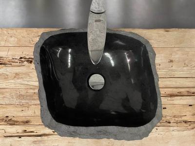 LAVABO DE PIEDRA NEGRA DIAMOND