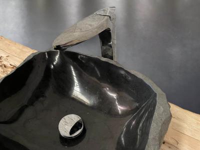 BLACK STONE WASHBASIN DIAMOND