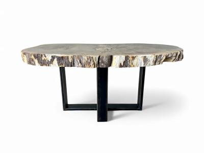 MESA DE CENTRO PIEDRA FOSIL NAPOLES